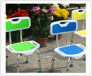 Aluminum bathing chair